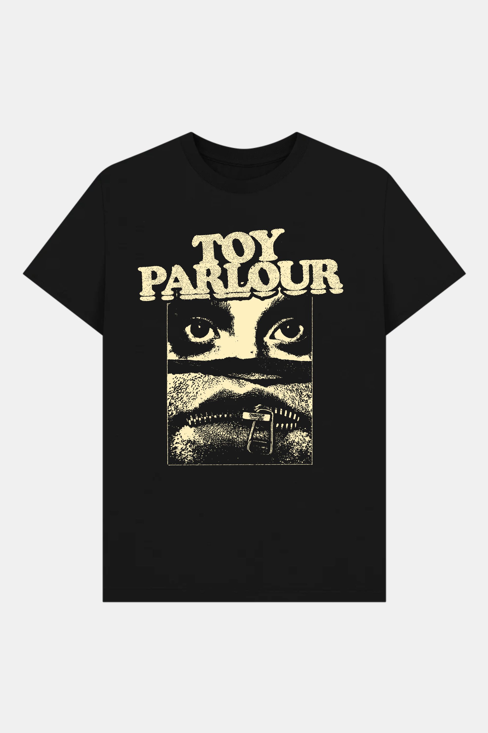 SAY SOMETHING BLACK T-SHIRT